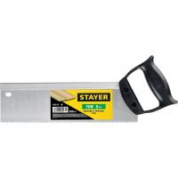 Ножовка STAYER для стусла c обушком, прямой закаленный зуб, 8 TPI, 300 мм