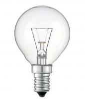 Лампа накаливания PHILIPS P45 60Вт 220В E14 шарик, прозрачная