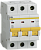 Выключатель IEK ВА47-29 автоматический 3П, 32А, характеристика C, 4,5кА