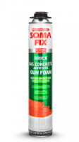 Пена-клей для кирпичной кладки и газобетона SOMA FIX PRO 750мл