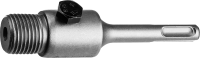 Державка ЗУБР "Мастер" для коронок по бетону, хвостовик SDS-Plus, L=110 мм, M22
