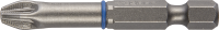 Бита ЗУБР "ЭКСПЕРТ" торсионная кованая, тип хвостовика E 1/4", PZ3, 50мм
